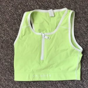 Balance athletica sports bra neon